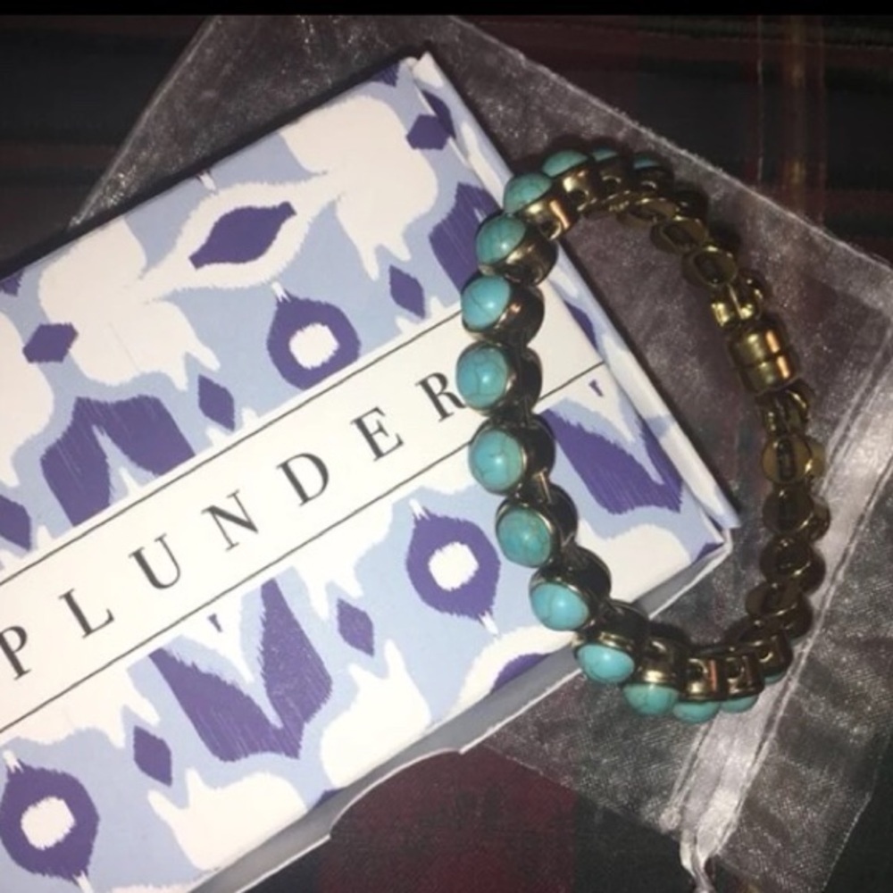 Plunder turquoise bracelet